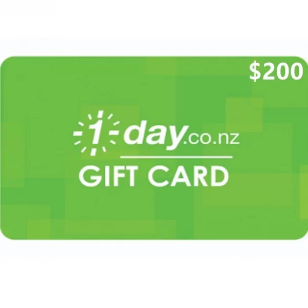 1-day $200 NZD Digital Gift Cards (Email Delivery)