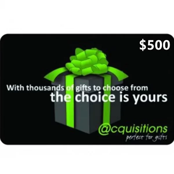 Acquisitions $500 NZD Physical Gift Card (Express Delivery) - Image 2