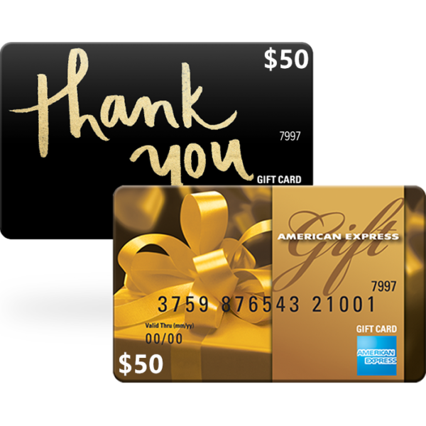 American Express $50 USD Digital Prepaid Gift Cards (Email Delivery) - Image 2