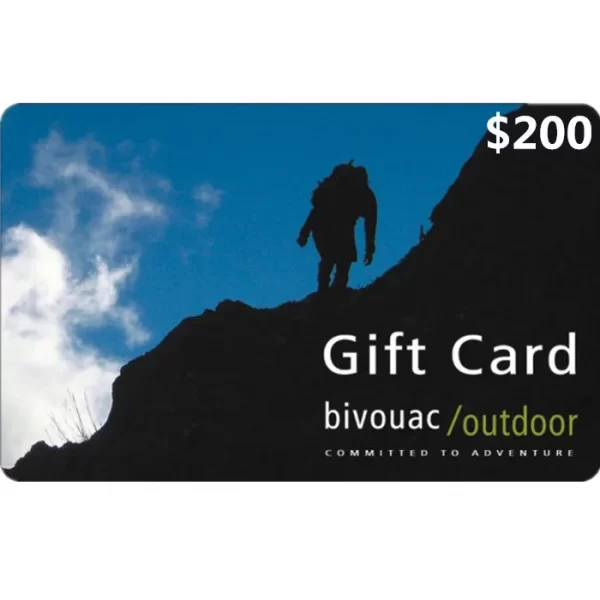 Bivouac Outdoor $200 NZD Physical Gift Card (Express Delivery) - Image 3