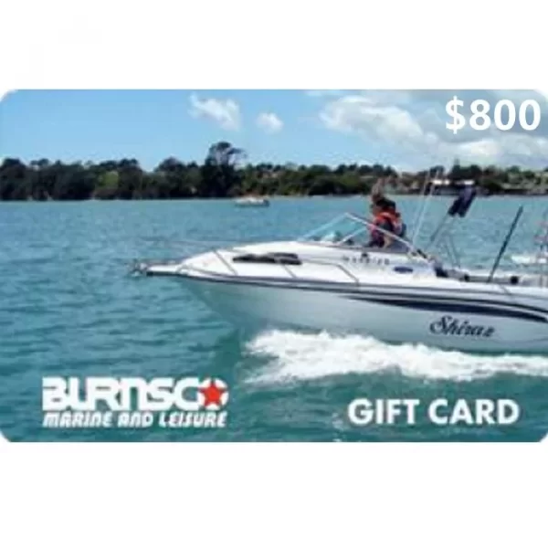 Burnsco $800 NZD Physical Gift Card (Express Delivery)