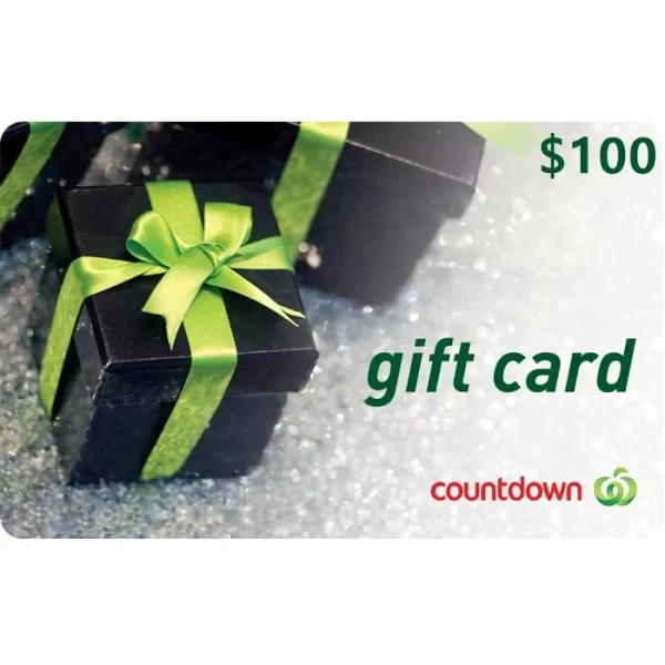 Countdown $100 NZD Physical Gift Card (Express Delivery)