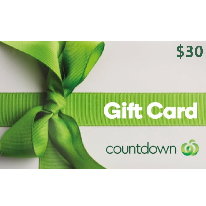 Countdown-$30-NZD-Digital-Gift Cards-Email Delivery Countdown 30 NZD Digital Gift Cards Email Delivery