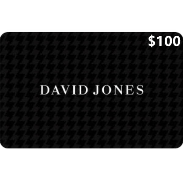 David Jones $100 NZD Digital Gift Cards (Email Delivery)