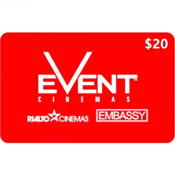 EVENT Cinemas $20 NZD Physical Gift Card (Express Delivery) - Image 3
