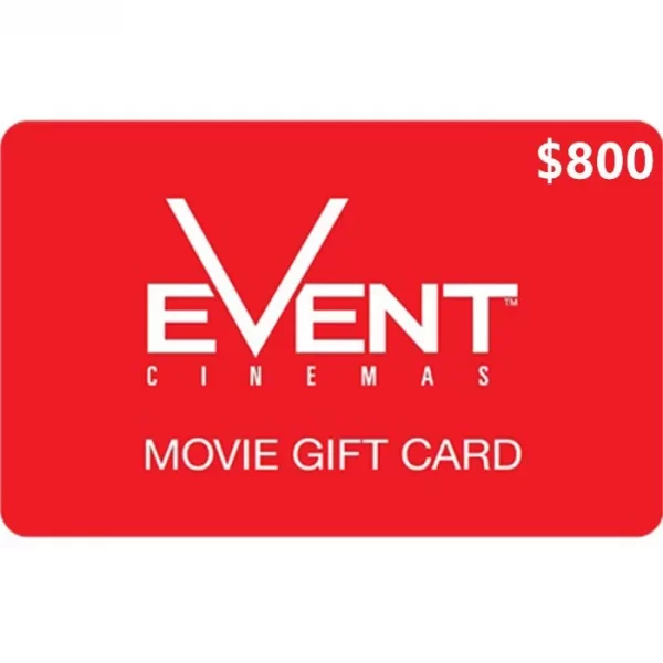 EVENT Cinemas $800 NZD Physical Gift Card (Express Delivery)