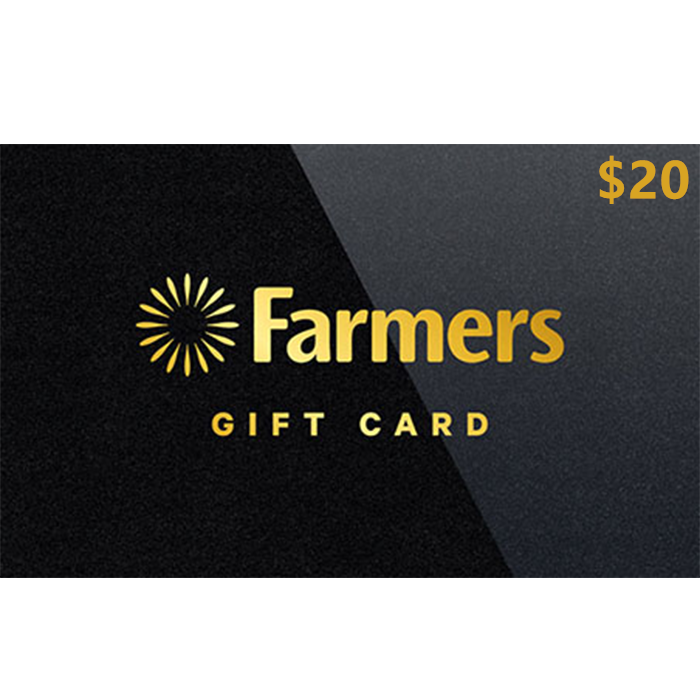 Farmers-$20-NZD-Gift-Cards-Email-Delivery Farmers 20 NZD Gift Cards Email Delivery