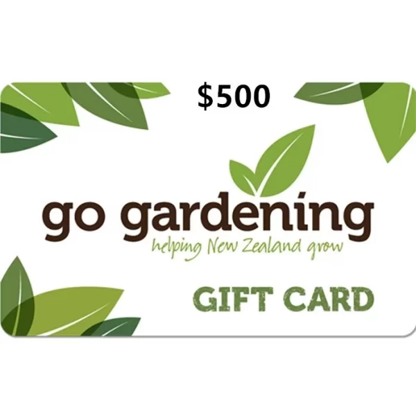 Go Gardening $500 NZD Physical Gift Card (Express Delivery) - Image 2