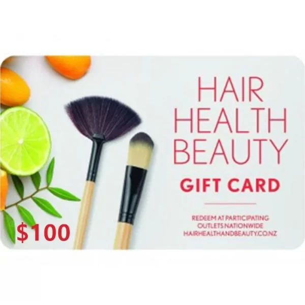 Hair Health & Beauty $100 NZD Physical Gift Card (Express Delivery)