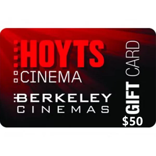 Hoyts Cinemas $50 NZD Physical Gift Card (Express Delivery)