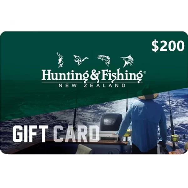 Hunting & Fishing New Zealand $200 NZD Physical Gift Card (Express Delivery) - Image 3