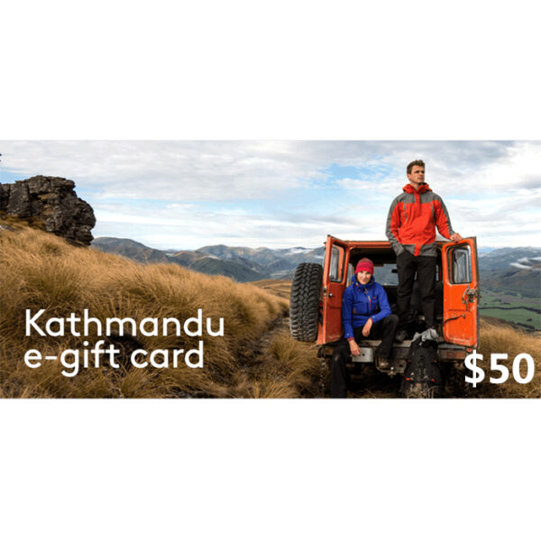 Kathmandu $50 NZD Digital E-Gift Cards (Email Delivery)