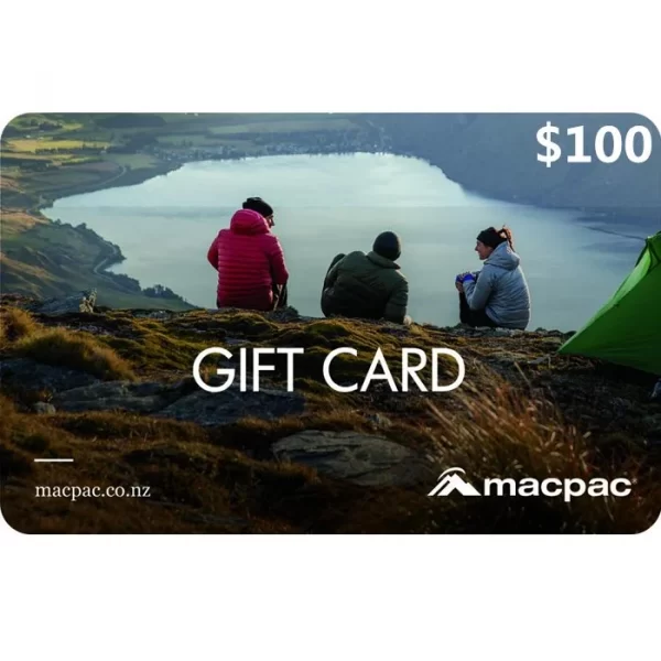 Macpac $100 NZD Physical Gift Card (Express Delivery)