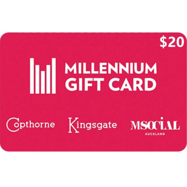 Millennium Hotel $20 NZD Physical Gift Card (Express Delivery)