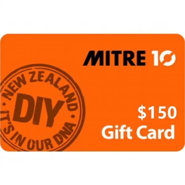 Mitre 10 $150 NZD Physical Gift Card (Express Delivery)