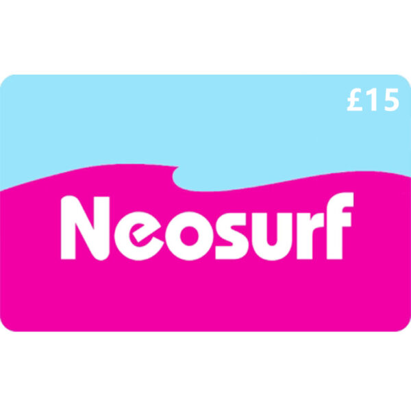 Neosurf £15 GBP Digital Prepaid Gift Cards (Email Delivery)