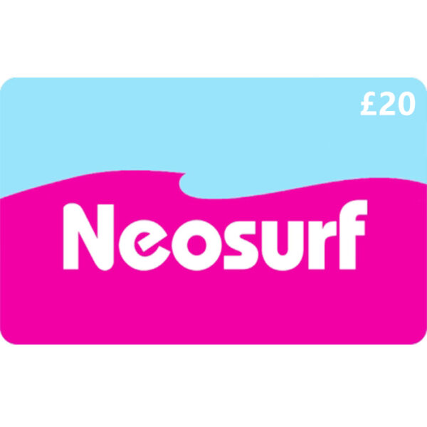 Neosurf £20 GBP Digital Prepaid Gift Cards (Email Delivery)