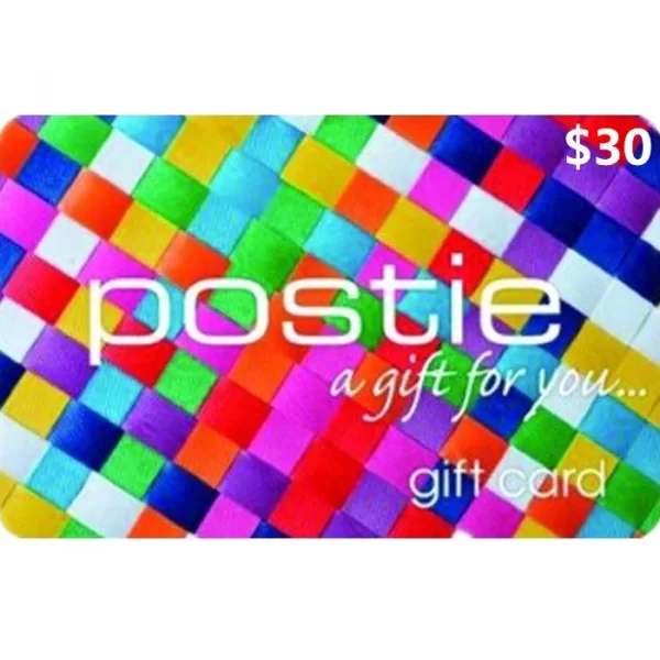 Postie $30 NZD Physical Gift Card (Express Delivery)