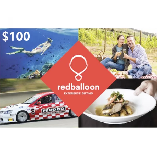 RedBalloon $100 NZD Physical Gift Cards (Express Delivery) - Image 2