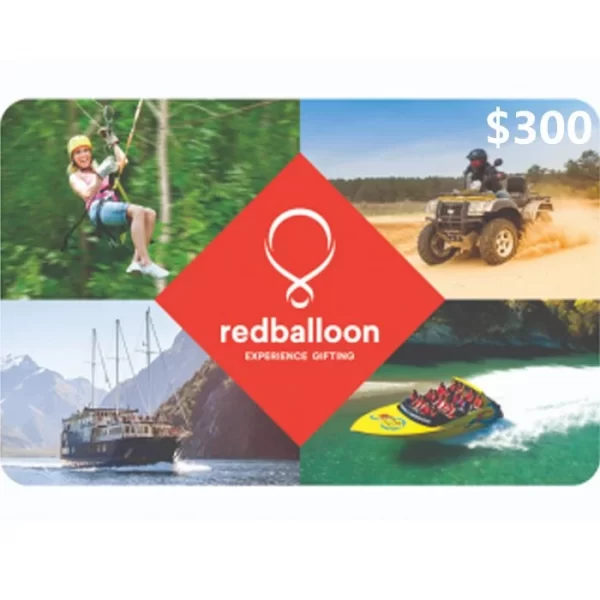 RedBalloon $300 NZD Physical Gift Cards (Express Delivery) - Image 3