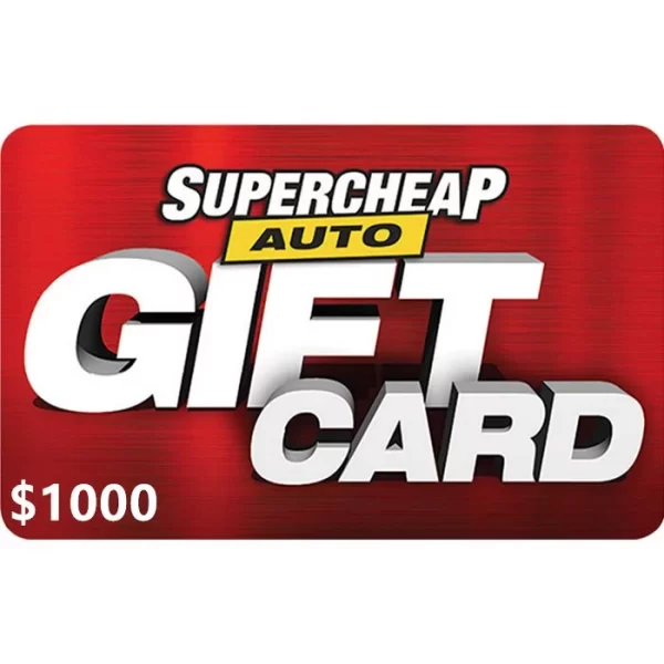 SuperCheap Auto $1000 NZD Digital eGift Card (Email Delivery) - Image 2