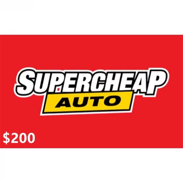 SuperCheap Auto $200 NZD Digital eGift Card (Email Delivery)