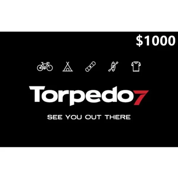 Torpedo7 $1000 NZD Physical Gift Card (Express Delivery)