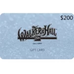 Walker & Hall $200 NZD Physical Gift Card (Express Delivery)