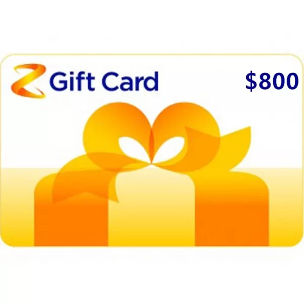 Z Energy $800 NZD Physical Gift Card (Express Delivery)