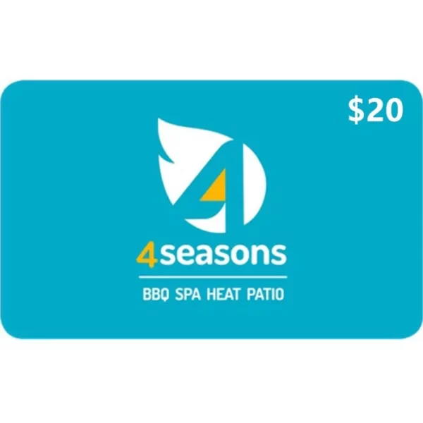 4 Seasons Home & Leisure $20 NZD Physical Gift Card (Express Delivery)