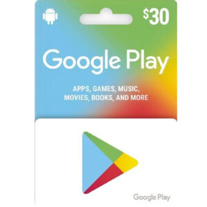 Google Play 30 NZD Digital Gift Cards Email Delivery