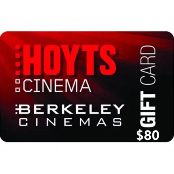 Hoyts Cinemas $80 NZD Physical Gift Card (Express Delivery)