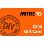 Mitre 10 $200 NZD Digital E-Gift Cards (Email Delivery)
