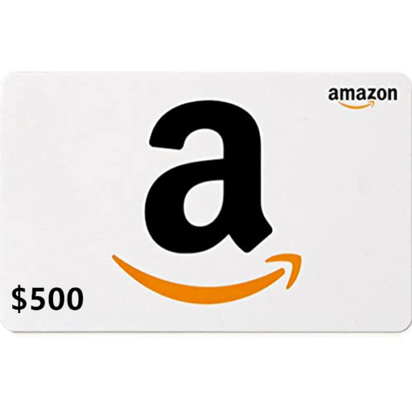 Amazon $500 USD Digital Gift Card/Voucher (Email Delivery) - Image 2
