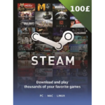 Steam £100 GBP (UK) Digital Gift Card (Email Delivery)