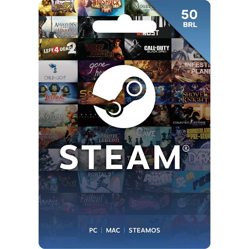 Steam-Gift-Cards-50-BRL-Brazil-Region Steam Gift Cards 50 BRL Brazil Region