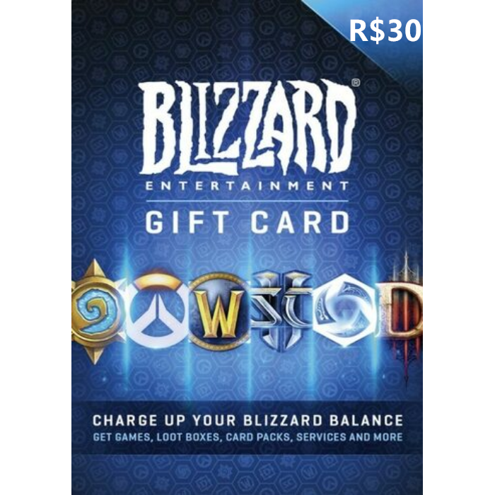 Blizzard-Gift-Card-R30-BRL-BR-Digital-Gift-Card-Email-Delivery Blizzard Gift Card R30 BRL BR Digital Gift Card Email Delivery