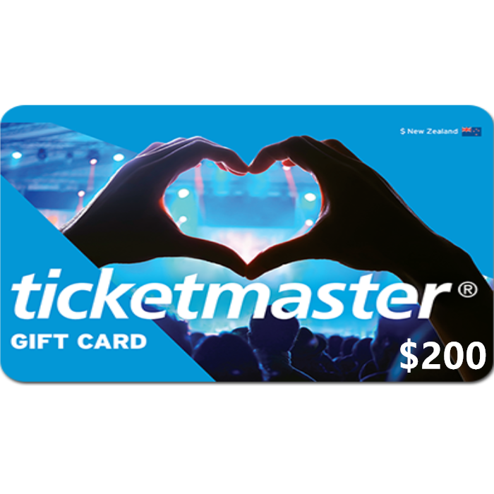 Ticketmaster-Gift-Card-200-NZD-Digital-Gift-Cards-Email-Delivery Ticketmaster Gift Card 200 NZD Digital Gift Cards Email Delivery